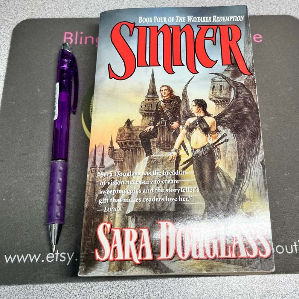 3/25 Sinner by Sara Douglass Paperback